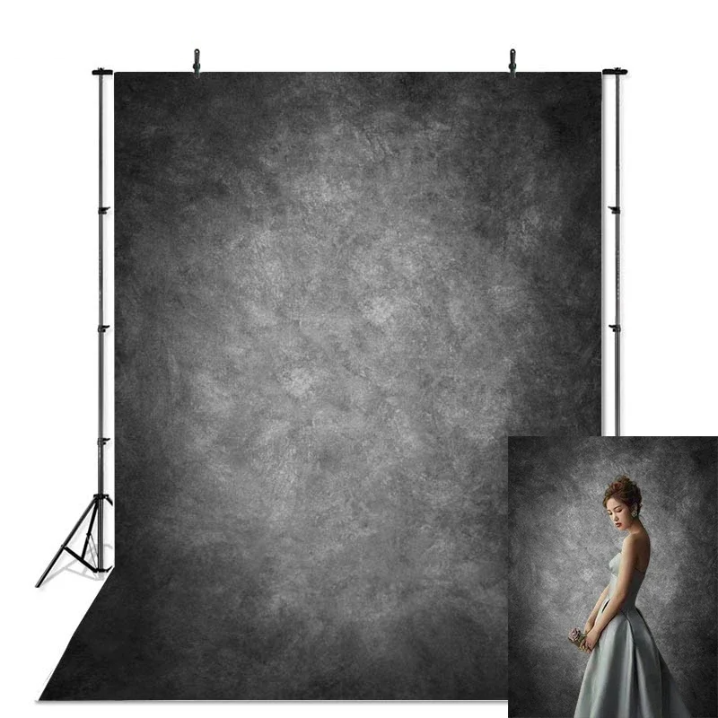 3x6m Abstract Black Poly Backdrop for Photos