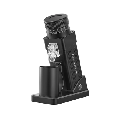Electric Coffee Grinder 55mm Titanium Burr Stepless Adjustment