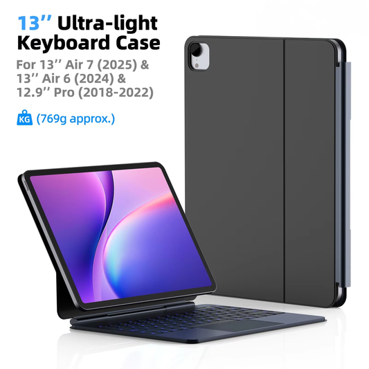 Portable Trackpad Keyboard Case iPad Air 13
