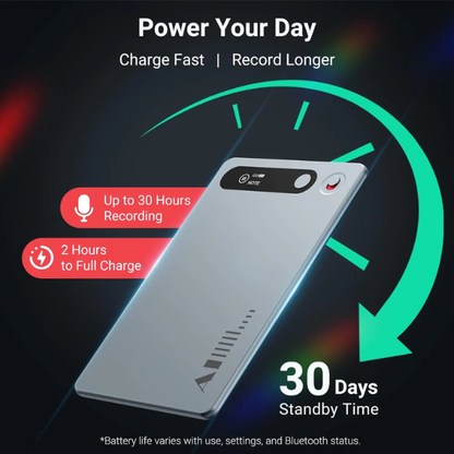 64GB AI Voice Recorder with Call Recording & AI Summary