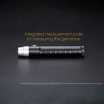 Powerful UV Jewelry Appraisal Flashlight for Gemstone Inspection