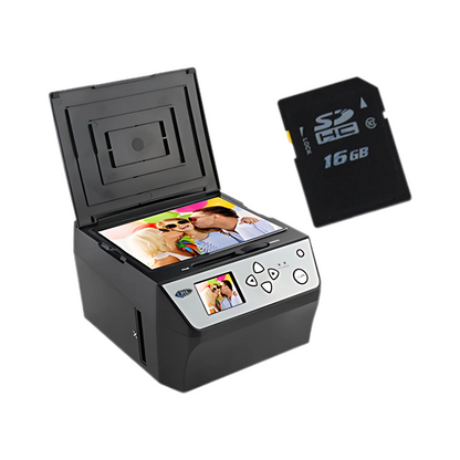 22MP Film & Photo Scanner with 16GB SD Card