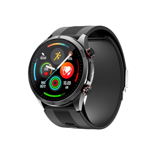 ECG Health Smart Watch Black Strap