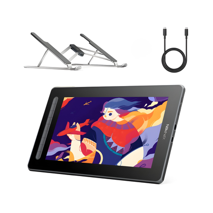 13.3 Inch Pen Display Tablet with Stand and Type-C