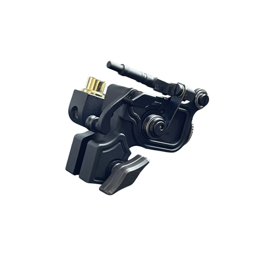 Professional Tattoo Gun Adjustable Stroke Matte Black