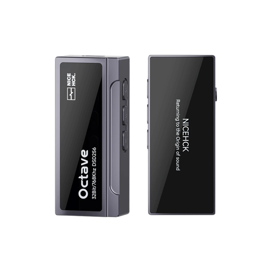 Portable Type-C DAC Headphone Amplifier Titanium Finish