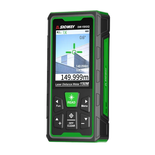 Portable 150m Laser Distance Measure LCD Rangefinder Tool
