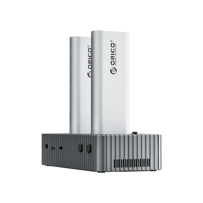 USB4 40Gbps M.2 NVMe SSD Clone Dock 2-Bay Duplicator