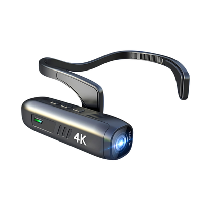 4K Wearable Head Camera WiFi Anti Shake 120 Degree