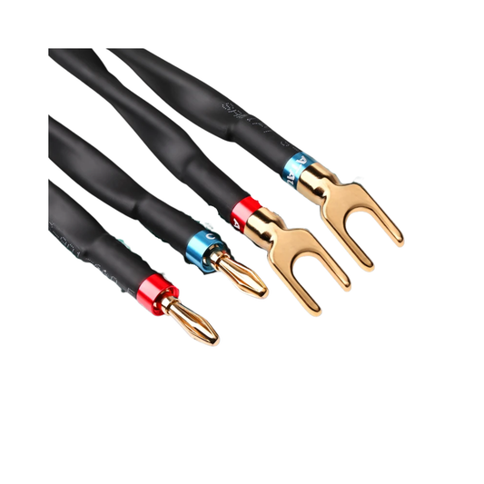 1.5m High-End HiFi Speaker Wire Banana Y Pair