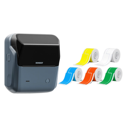 High Speed Thermal Label Printer 25x76mm 5 Rolls