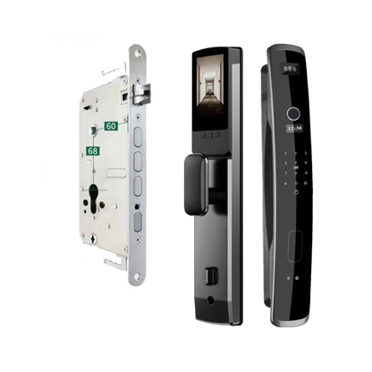 Keyless Biometric Door Lock with Multiple Unlocking Methods