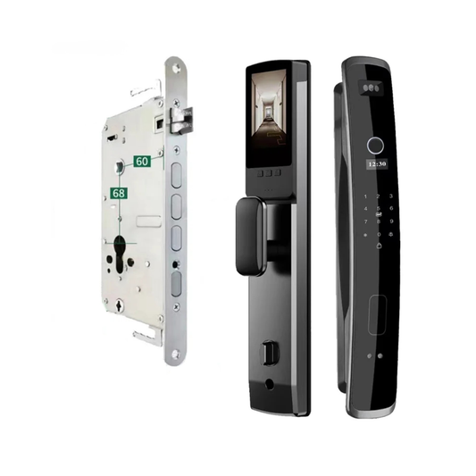 Keyless Biometric Door Lock with Multiple Unlocking Methods
