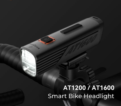 1200 Lumen Smart Bicycle Light with Auto Brightness Control