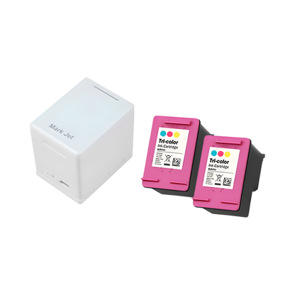 Mini Inkjet Printer 2 Ink Set Portable Printing Machine