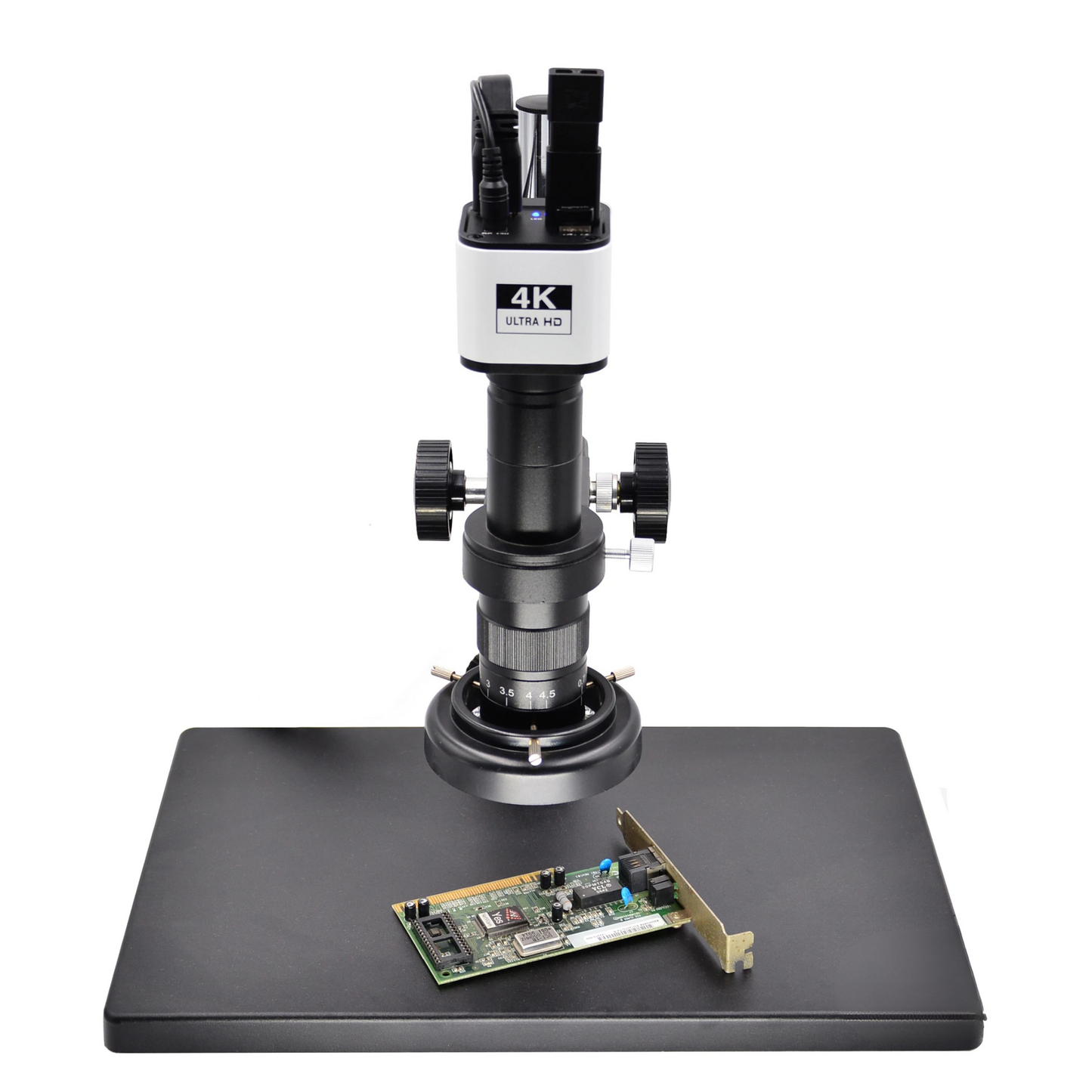 4K UHD Industrial Microscope Camera with HDMI & USB Output