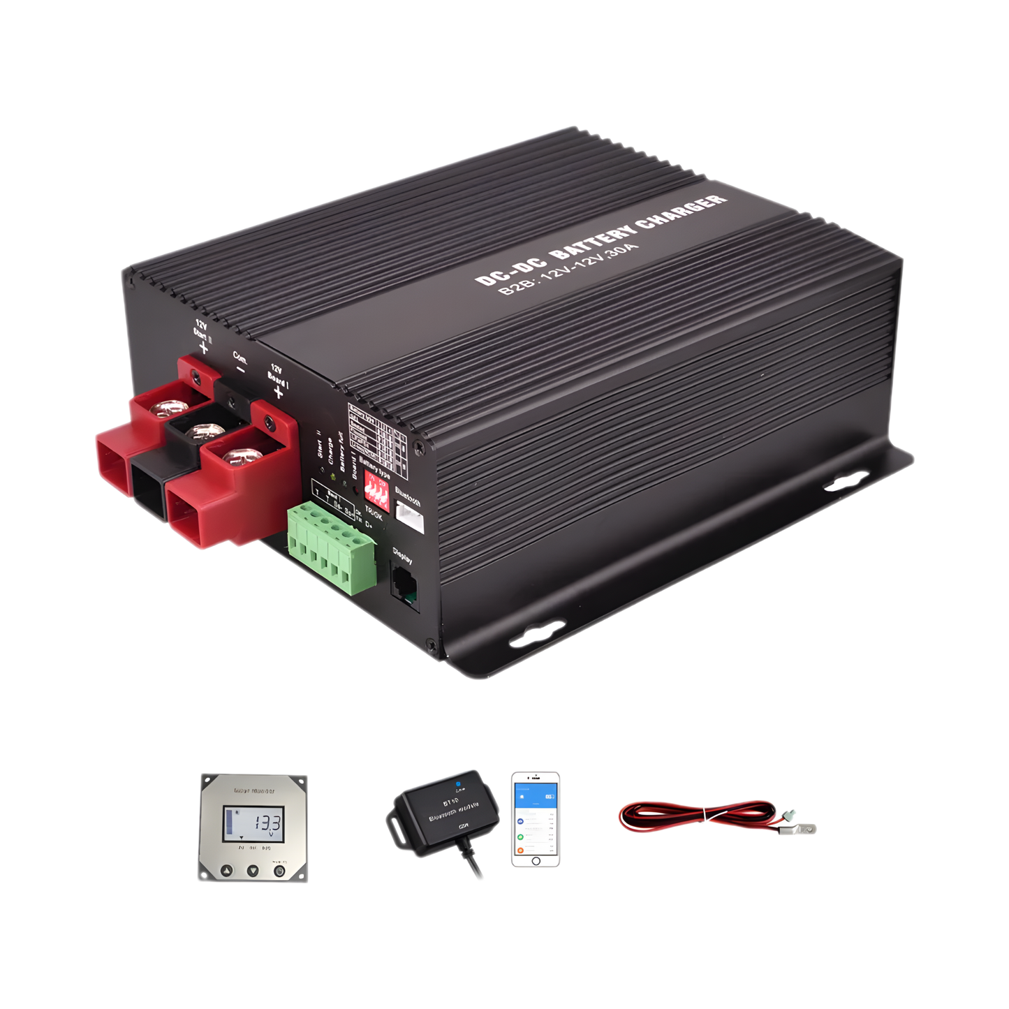 12V 30A Smart DC Charger for Lithium and AGM
