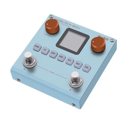 Portable Guitar Bass Effects Processor with Amp Modelling