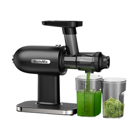 Portable Slow Masticating Juicer Easy Clean with Reverse Function