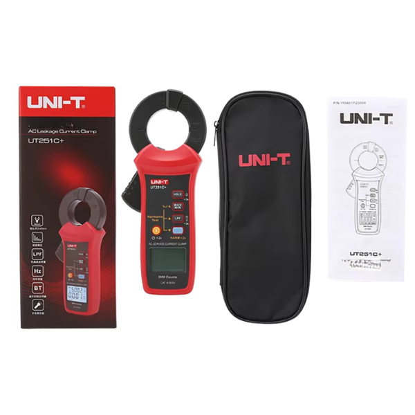 Digital 60A Leakage Clamp Meter with Bluetooth Testing