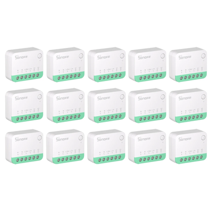 15 Pack Mini WiFi Smart Switch Modules for Home Automation