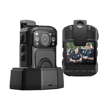4K Body Camera with 256GB Storage and Night Vision