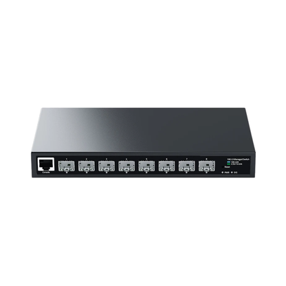 Smart 8 Port 10G SFP Managed Switch with LACP Support