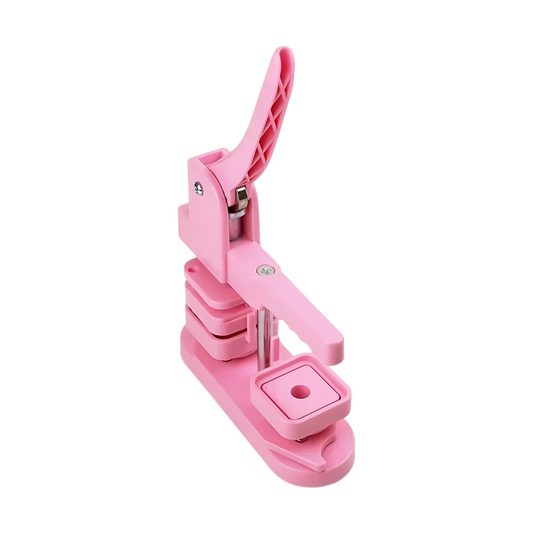 Pink Manual Badge Machine for Kids