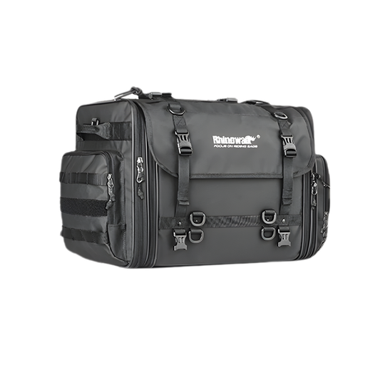 Waterproof 33–45L Expandable Motorcycle Tail Bag