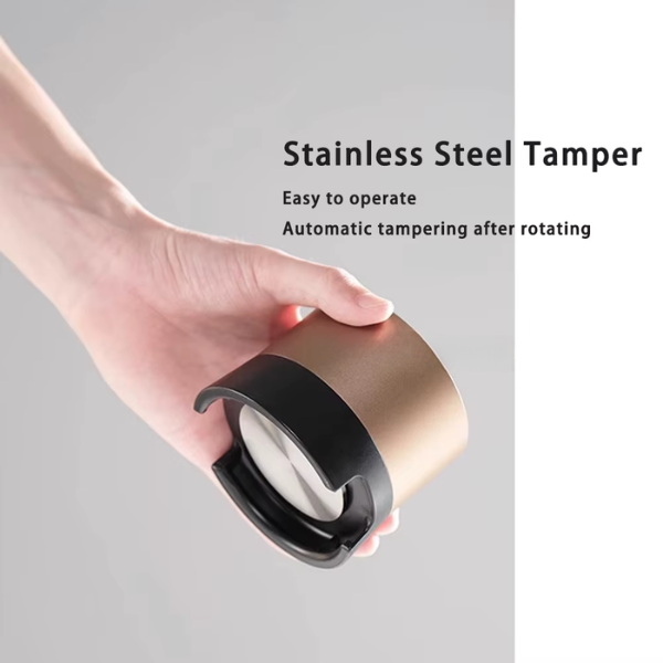 Portable Automatic Coffee Tamper 58mm for Home and Camping
