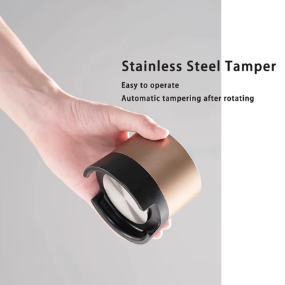 Portable Automatic Coffee Tamper 58mm for Home and Camping