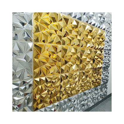 G-Luxury Geometric 3D PVC Wall Panels 12-Pack