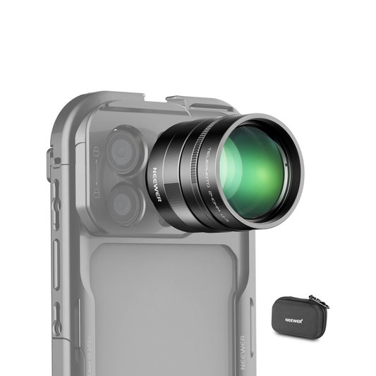 Portable Phone Lens Converter for Telephoto Photography