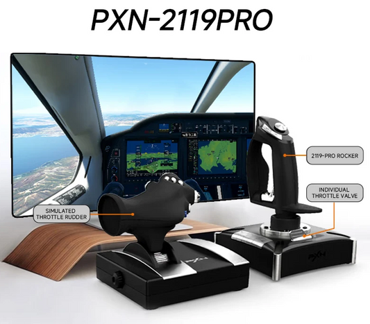 Pro Flight Simulator Gamepad Joystick for PC and PS4