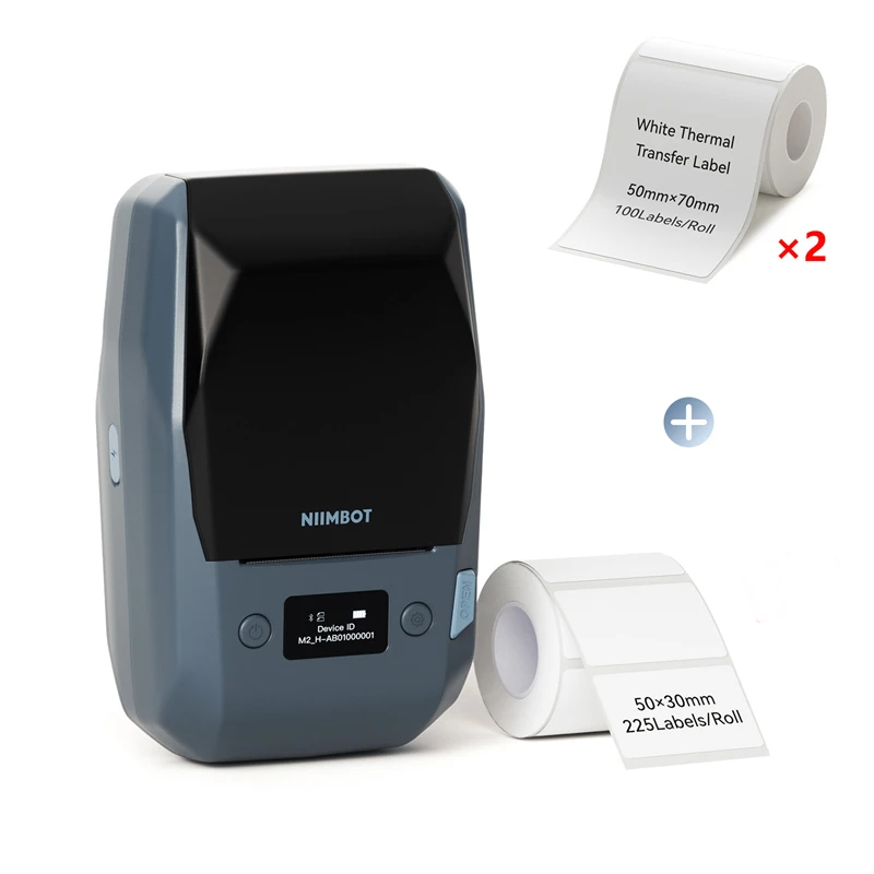 Wireless Sticker Label Maker with 2 x 50x70mm Rolls