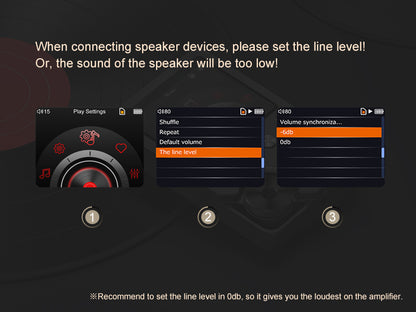 Portable HiFi MP3 Player 64GB Storage Lossless Audio