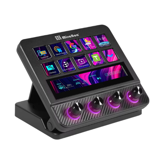 10-Key Stream Deck Macro Pad for OBS Streaming