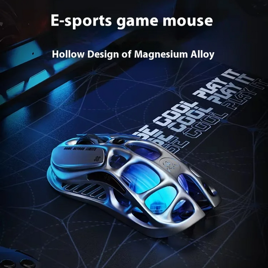 8K Pro Wireless Gaming Mouse with RGB Lighting and Control