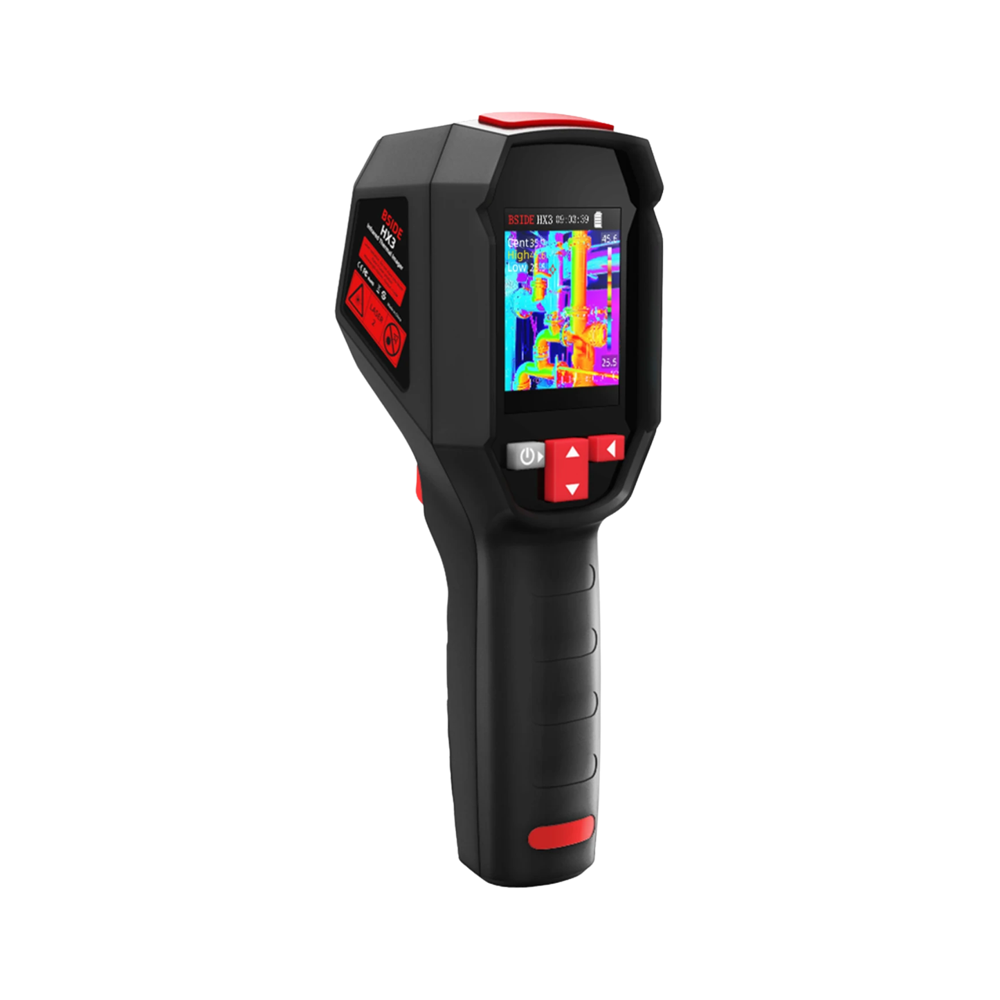 Smart Handheld Thermal Imager with Rechargeable Battery and Clear Display