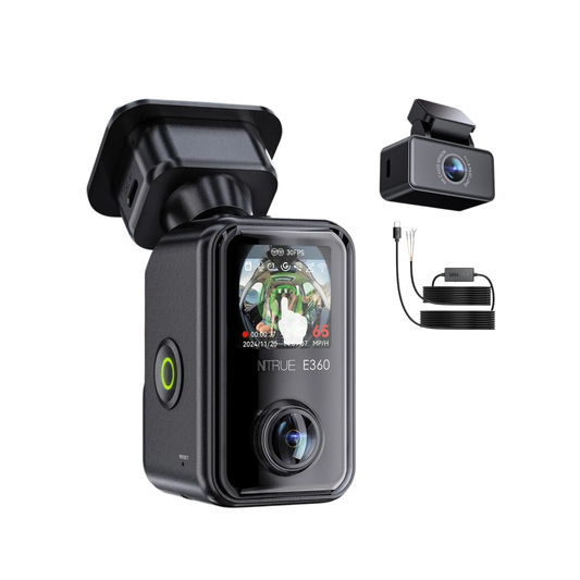 Panoramic 360 Degree Dashcam 5.2K Touch Voice Control