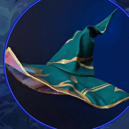 Aurora Cosplay Costume Full Set with Hat and Accessories