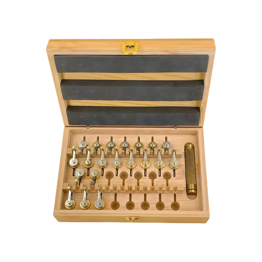 High Precision 20-Piece Watch Repair Mainspring Winding Tool Kit