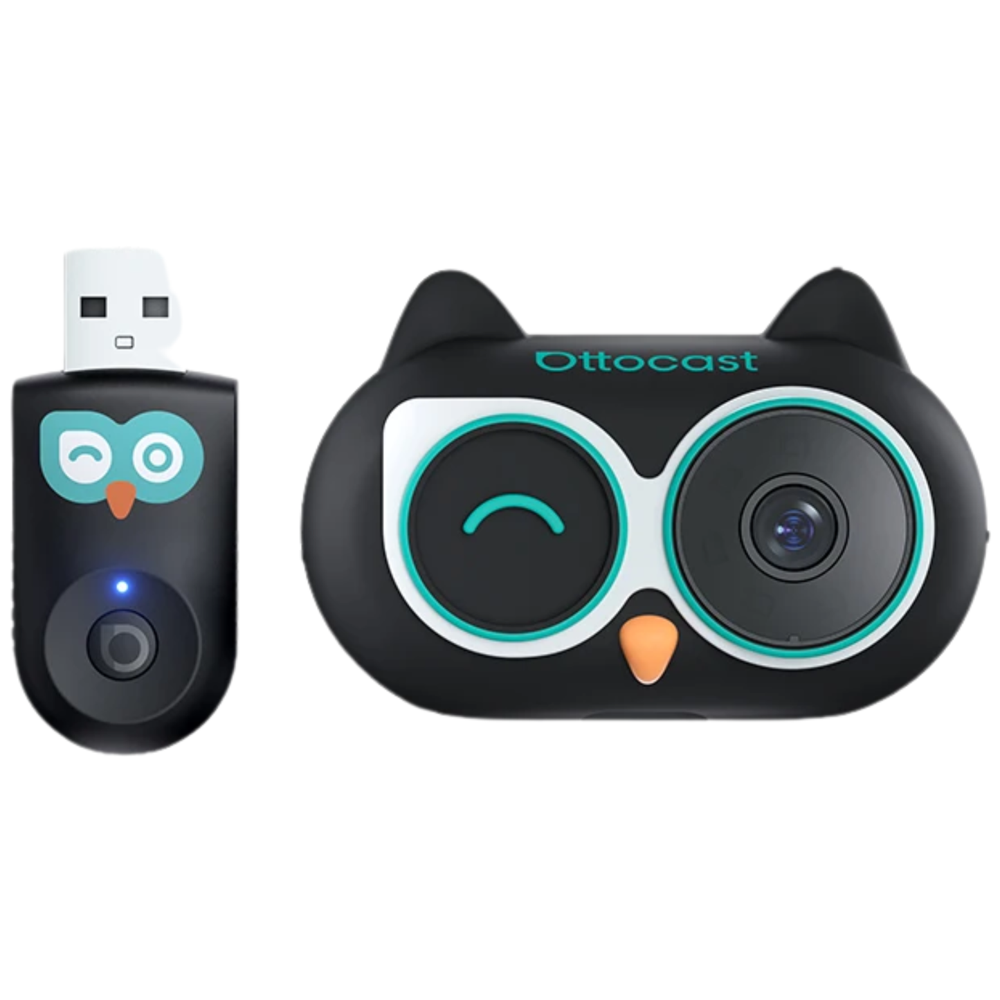 Wireless CarPlay Adapter with 1080P Baby Monitor Camera