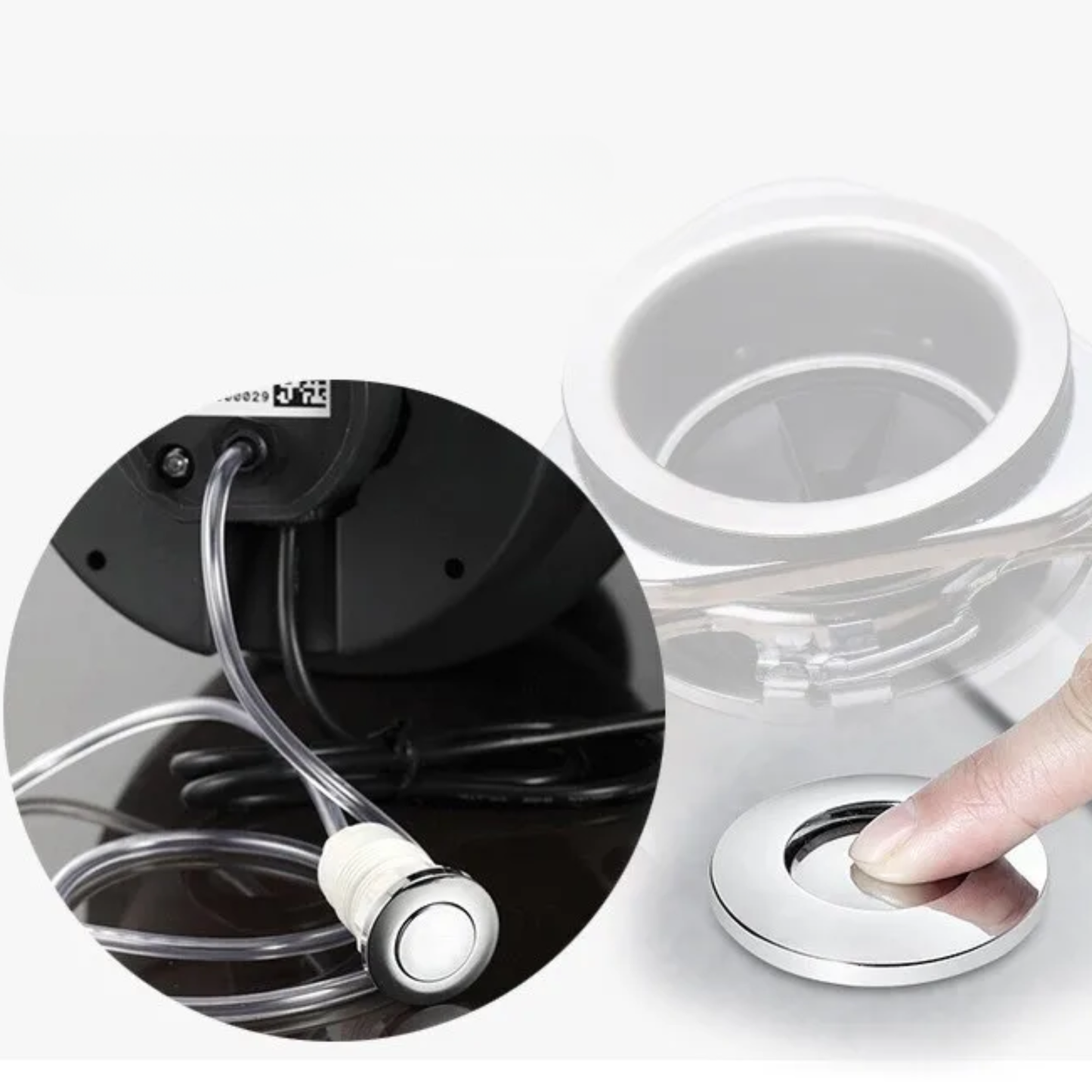 220V Kitchen Sink Food Waste Disposer with Powerful Grinder