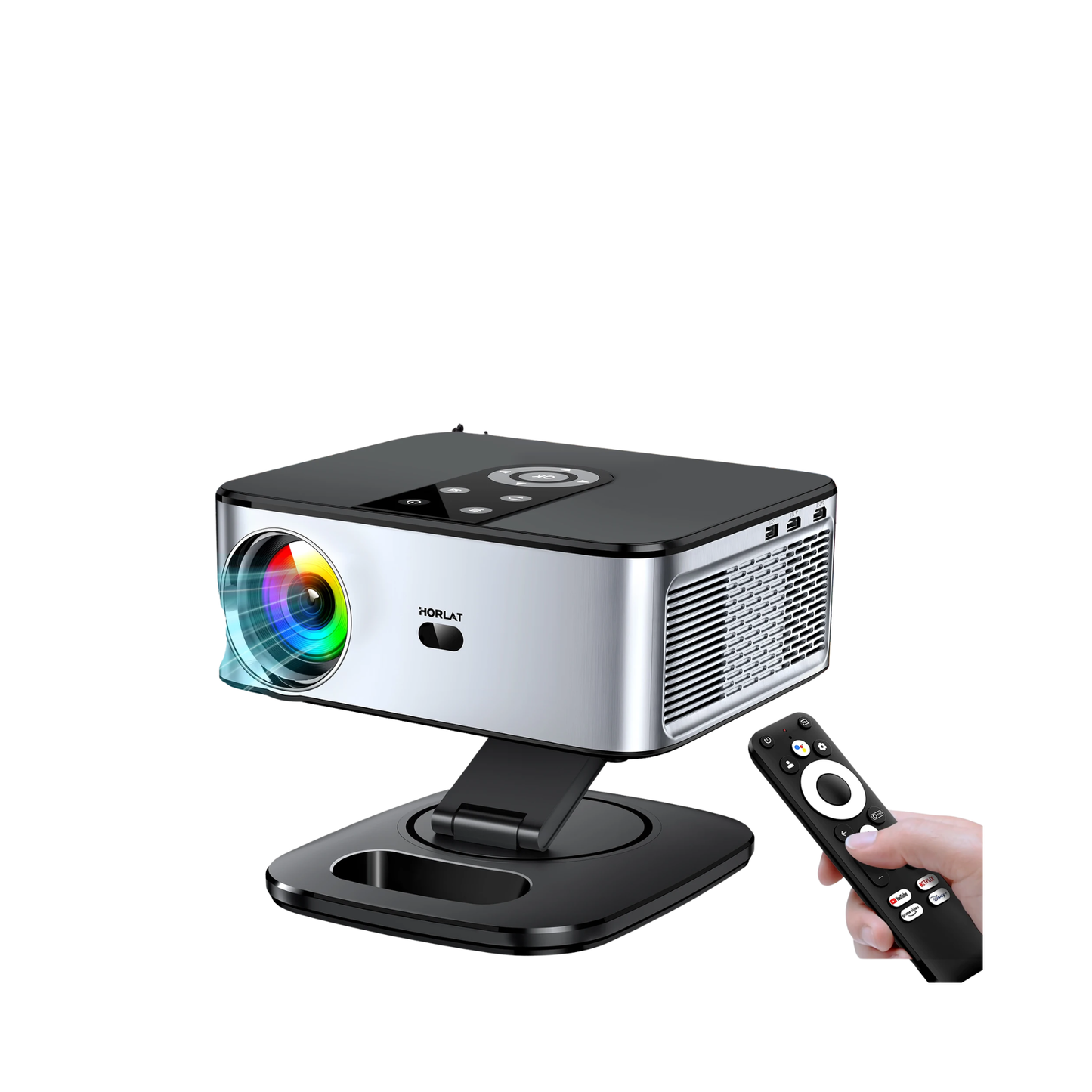 Portable 4K Home Theater Projector Android 11 Smart