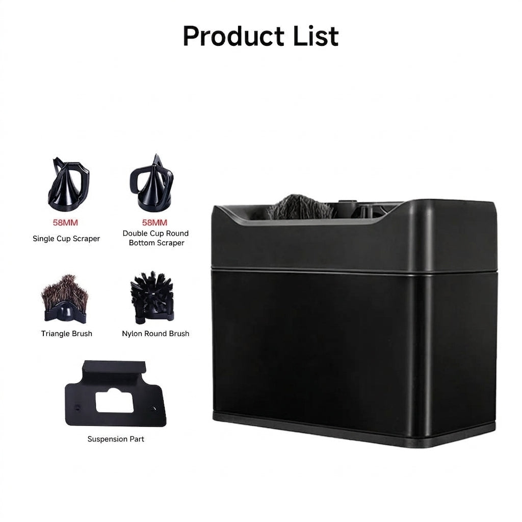 Automatic 3L Coffee Portafilter Cleaner for Espresso