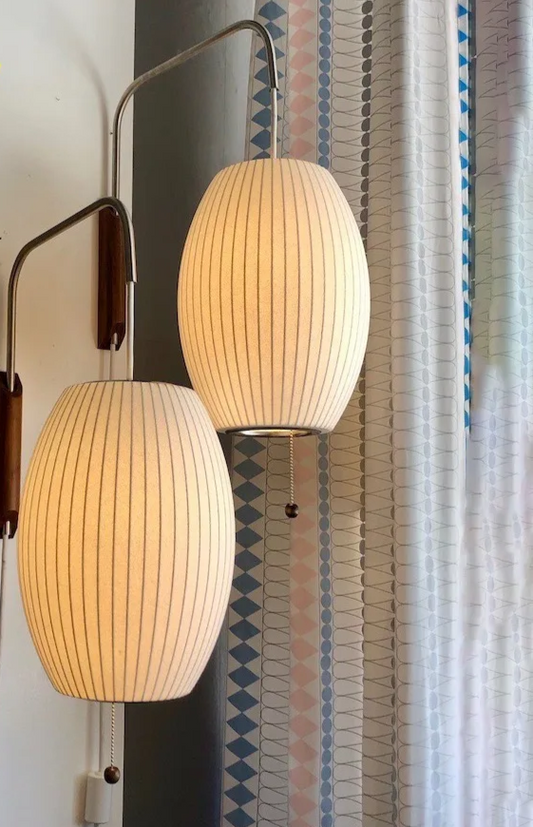 Italian Design Minimalist Atmosphere Silk Wall Lamp