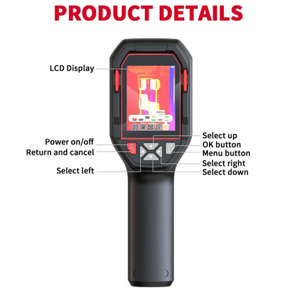 Rechargeable Thermal Camera with HD Screen for Accurate Temperature Scans