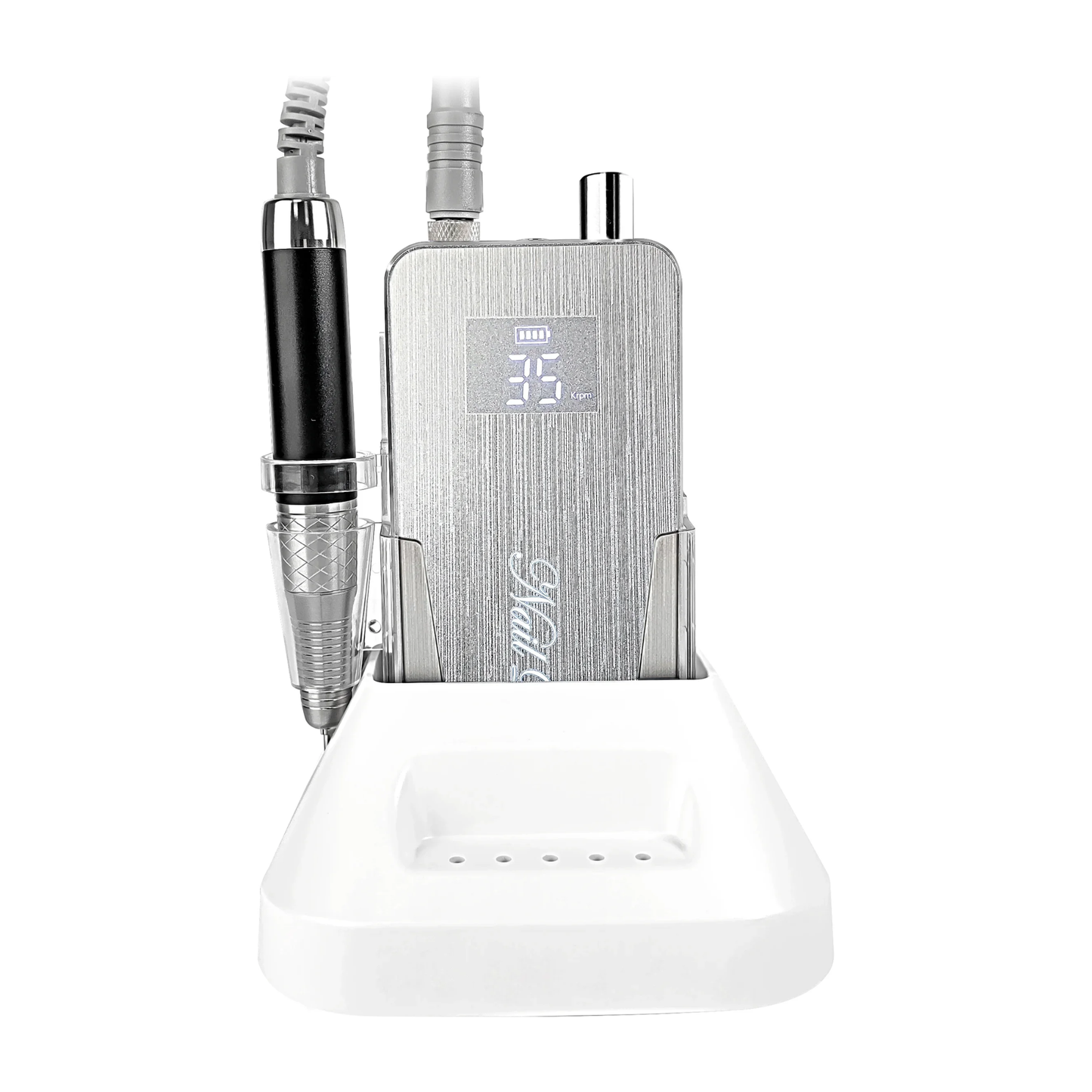 Portable TP322 Silver Cordless Nail Polishing and Sanding Machine