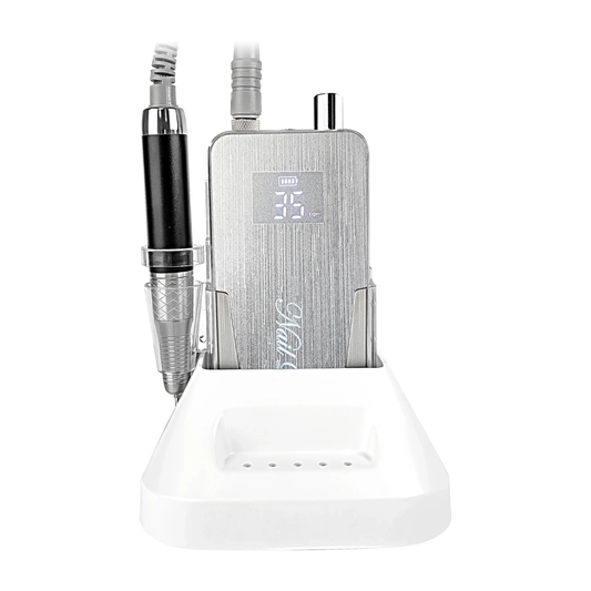 Portable TP322 Silver Cordless Nail Polishing and Sanding Machine